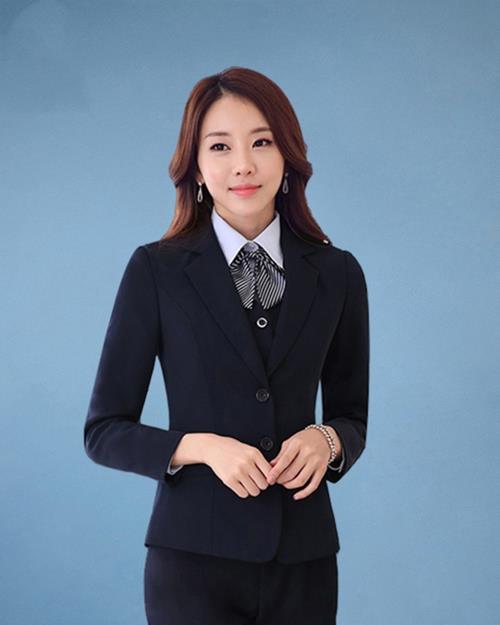 Đồng phục vest nữ công sở kiểu Hàn Quốc đep
