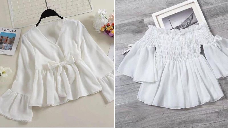 Cách phối đồ với áo Baby Doll ghi điểm trong mắt người nhìn