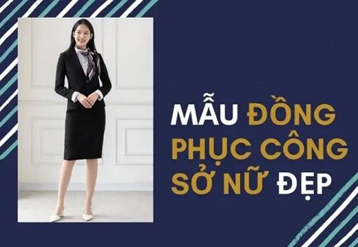 Mẫu đồng phục công sở nữ