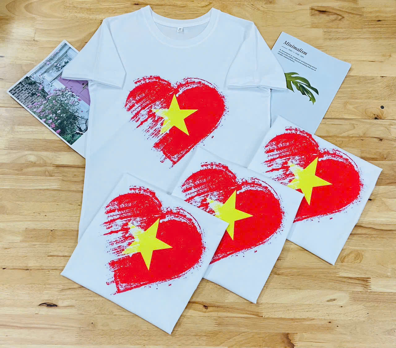 Mẫu áo đồng phục cờ đỏ sao vàng