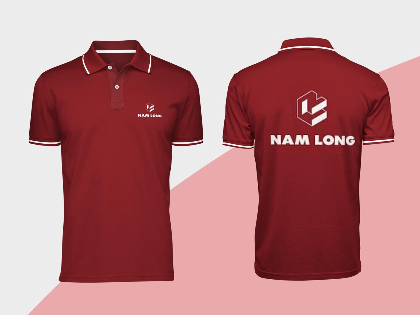 10+ Mẫu Hình Đồng Phục Áo Thun Màu Đỏ Đô