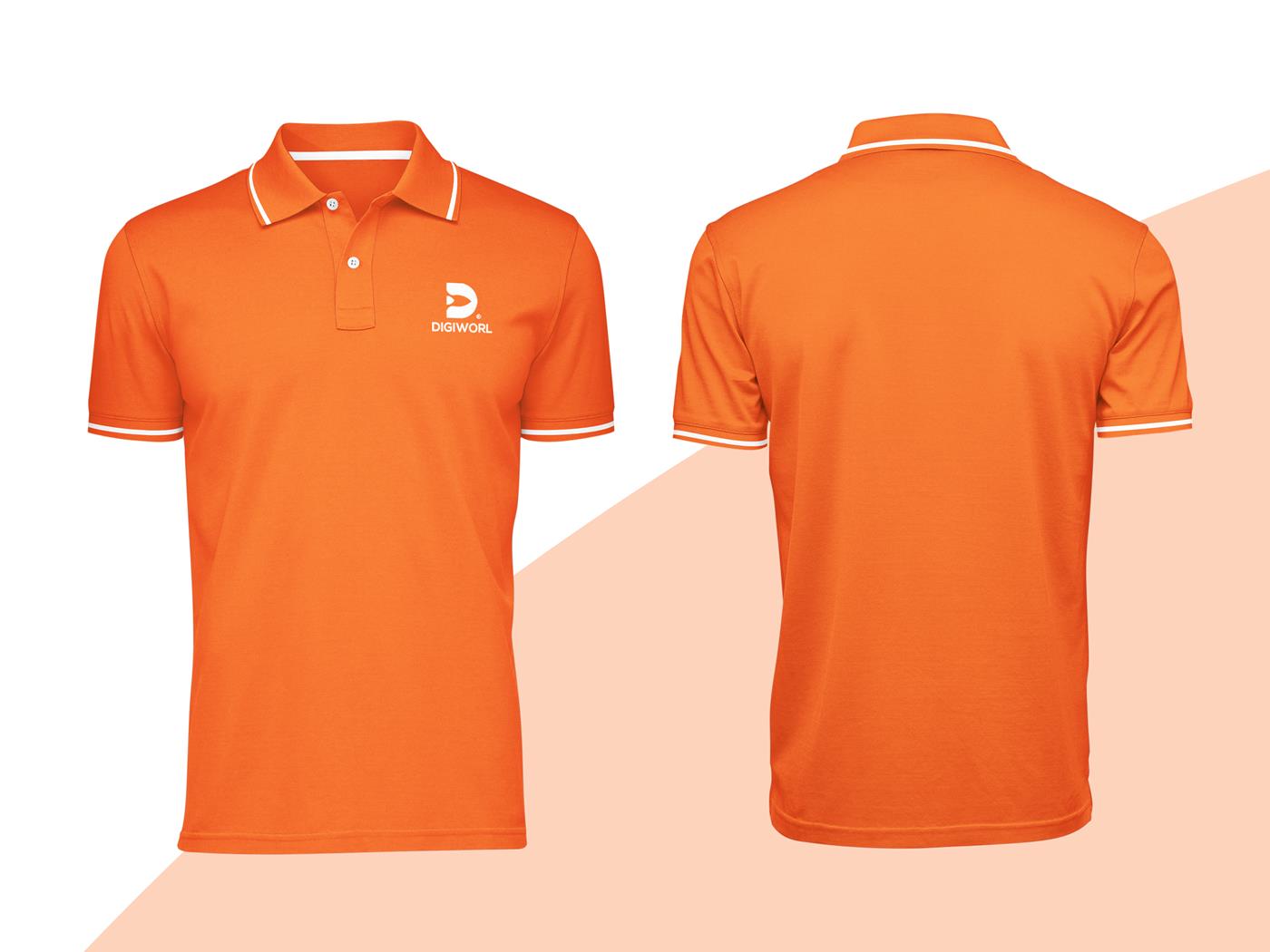 96+ Mẫu Hình Đồng Phục Áo Thun Màu Cam