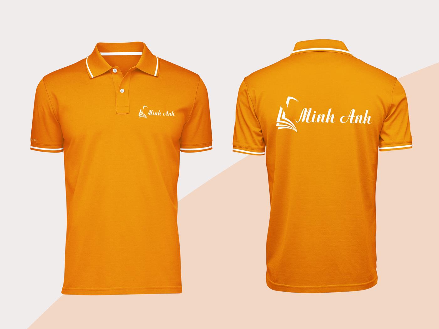 96+ Mẫu Hình Đồng Phục Áo Thun Màu Cam