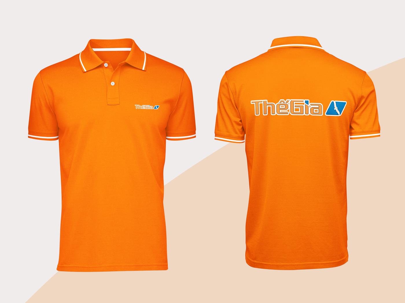 96+ Mẫu Hình Đồng Phục Áo Thun Màu Cam