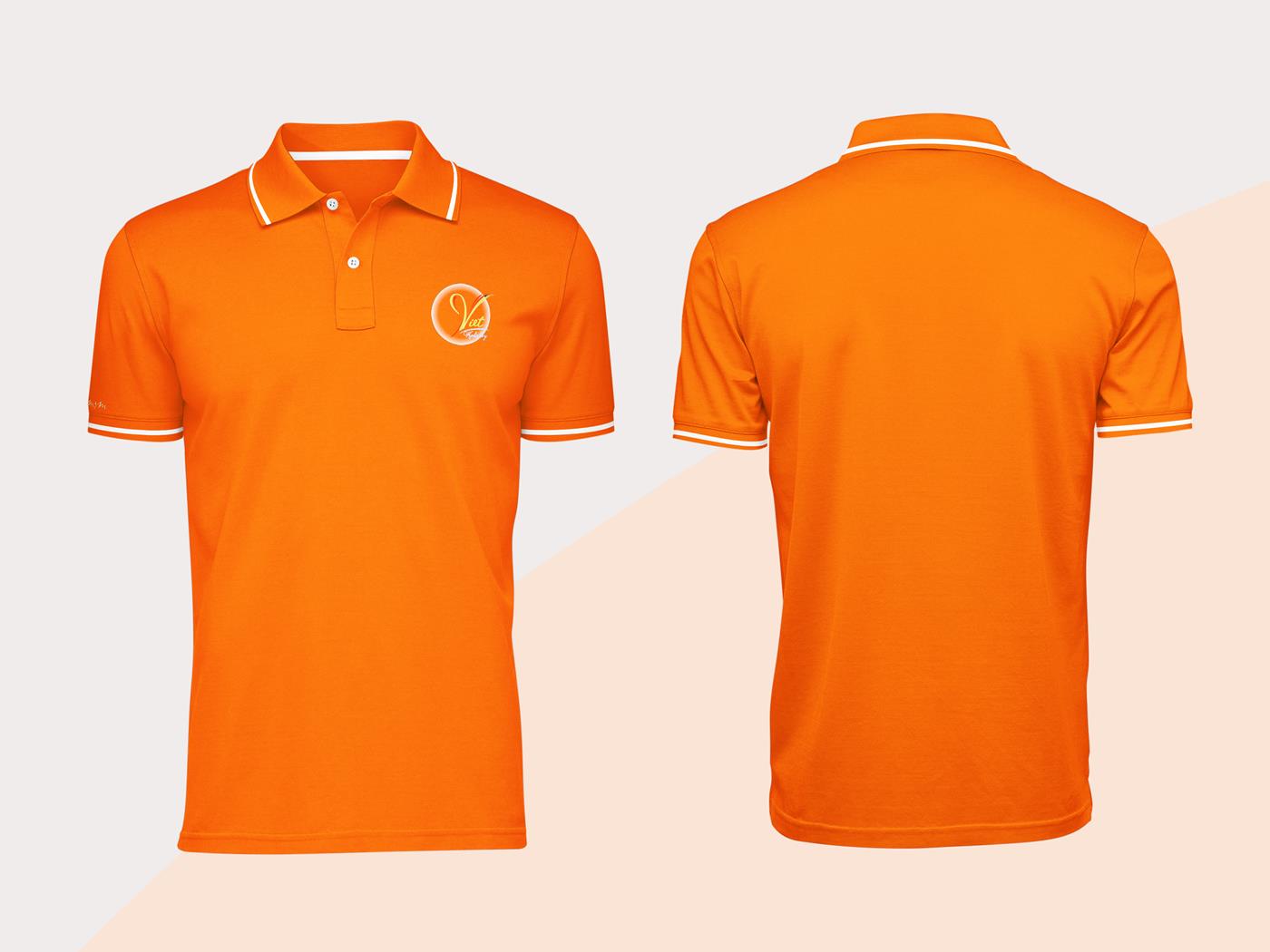 96+ Mẫu Hình Đồng Phục Áo Thun Màu Cam