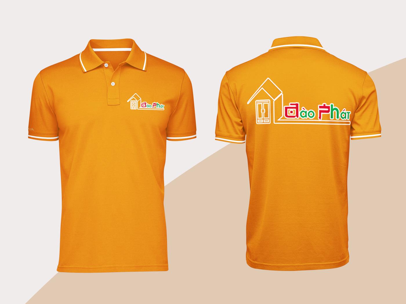 96+ Mẫu Hình Đồng Phục Áo Thun Màu Cam