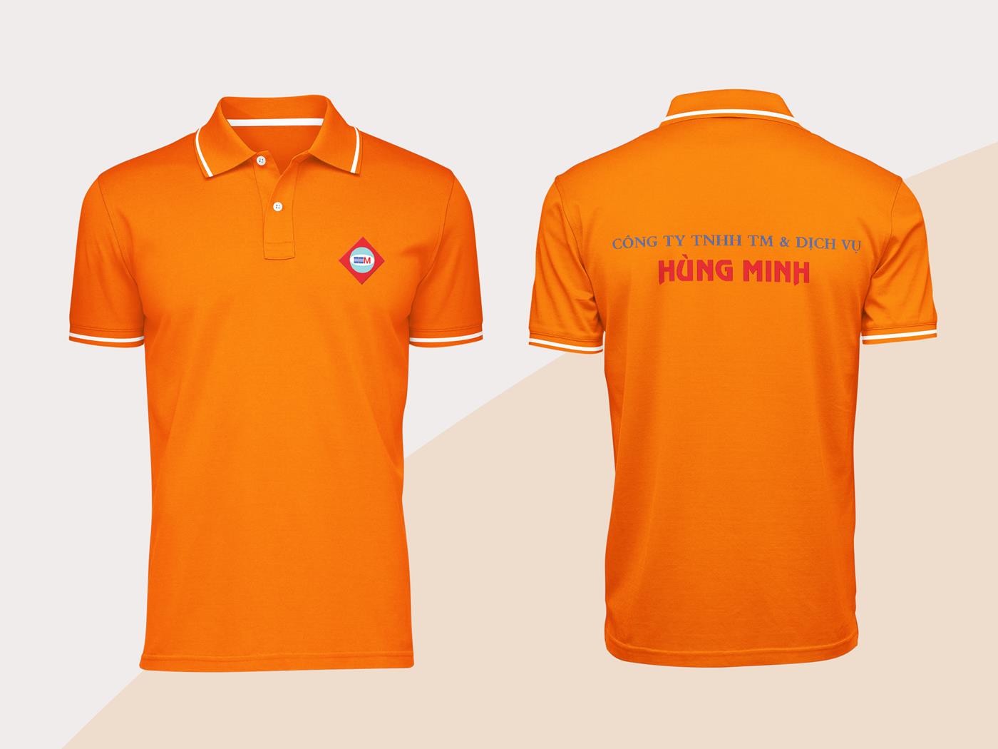 96+ Mẫu Hình Đồng Phục Áo Thun Màu Cam