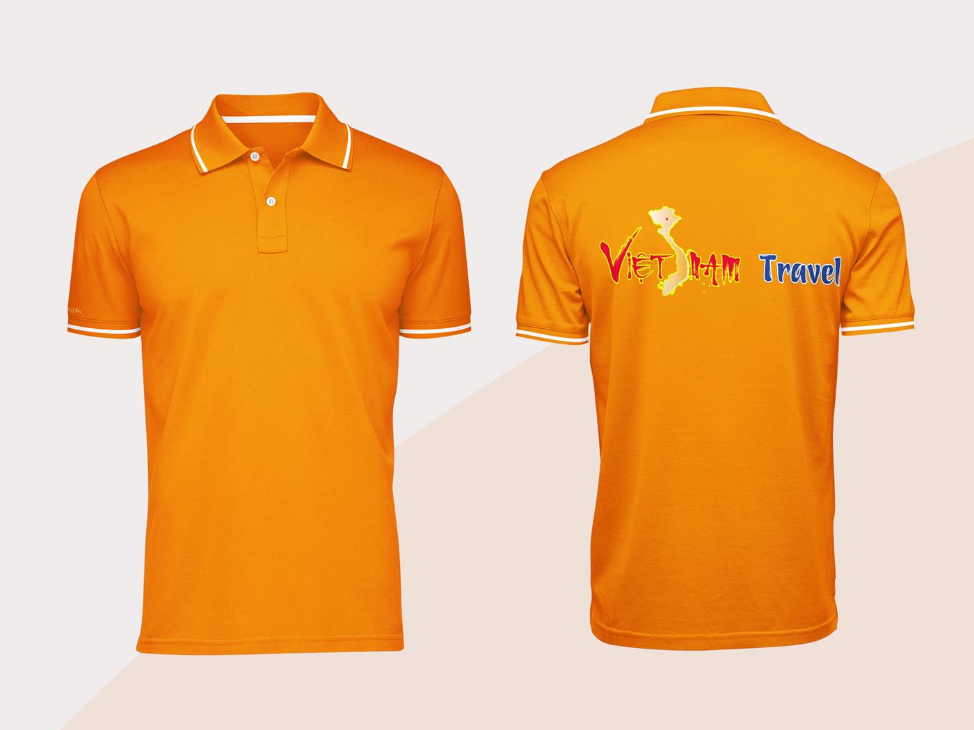 96+ Mẫu Hình Đồng Phục Áo Thun Màu Cam