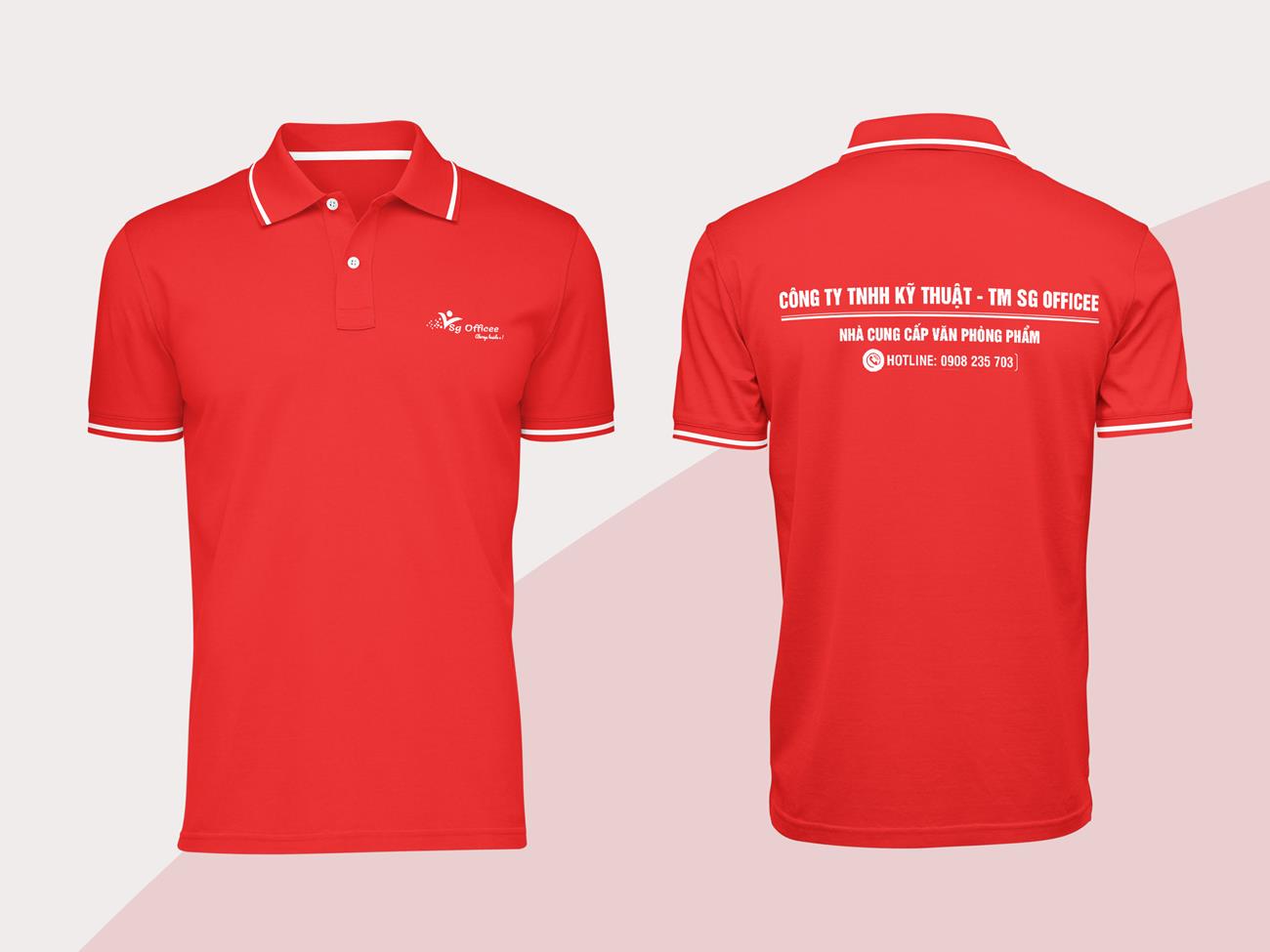 151+ Mẫu Hình Đồng Phục Áo Thun Màu Đỏ