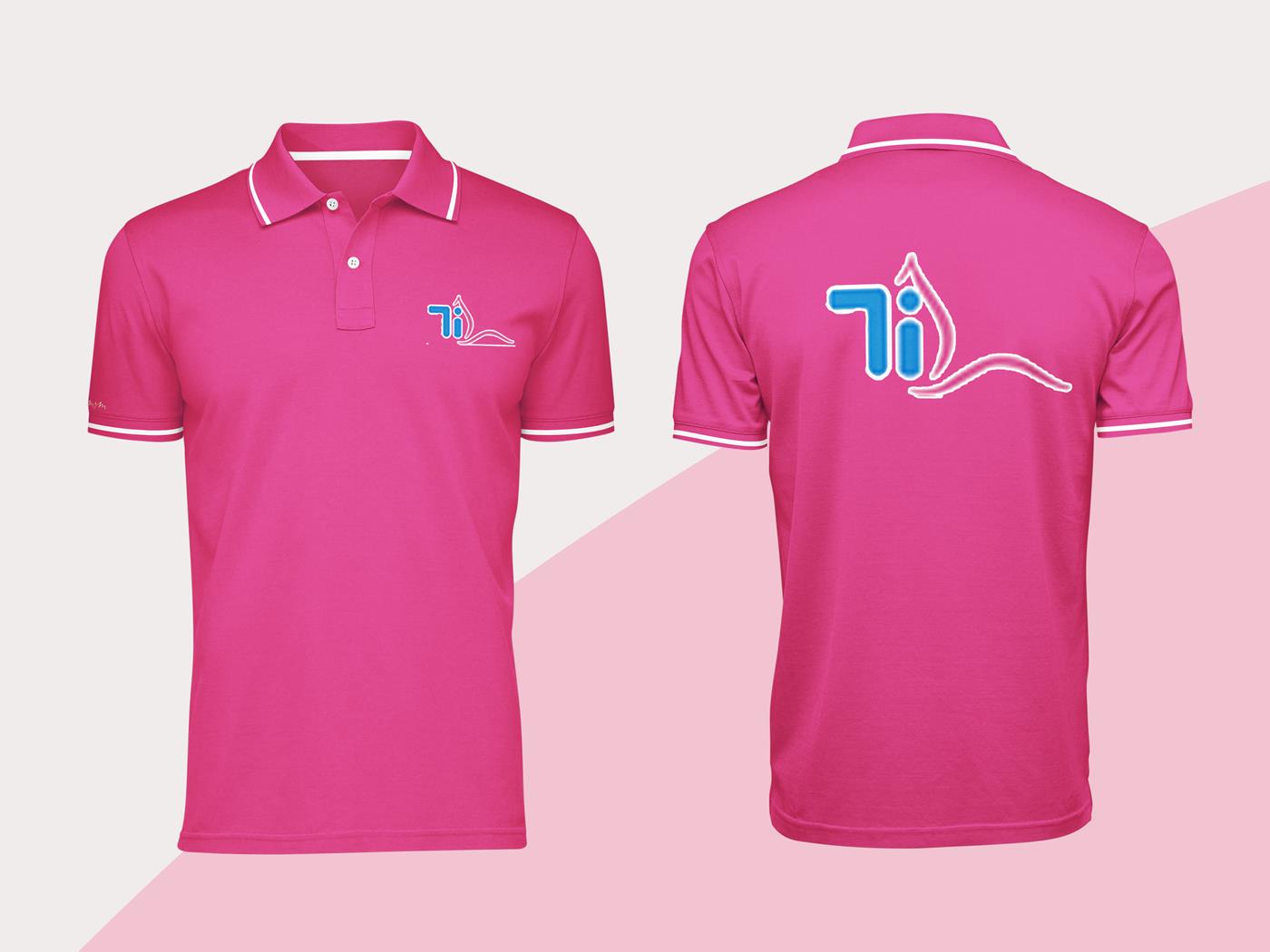 16+ Mẫu Hình Đồng Phục Áo Thun Màu Hồng