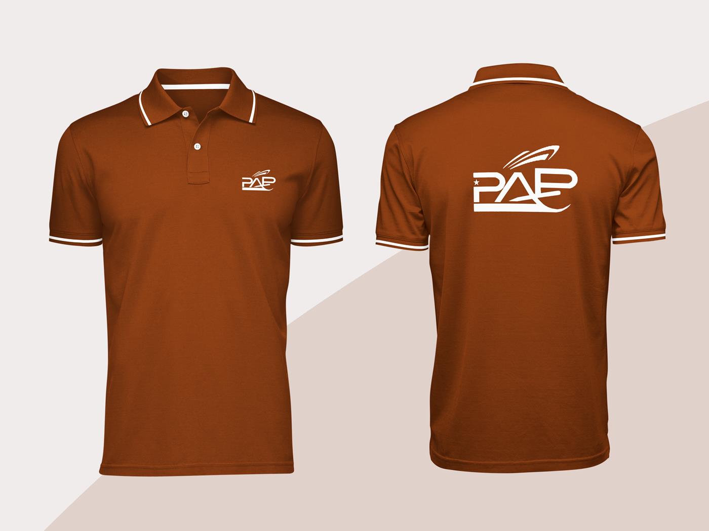 9+ Mẫu Hình Đồng Phục Áo Thun Màu Nâu