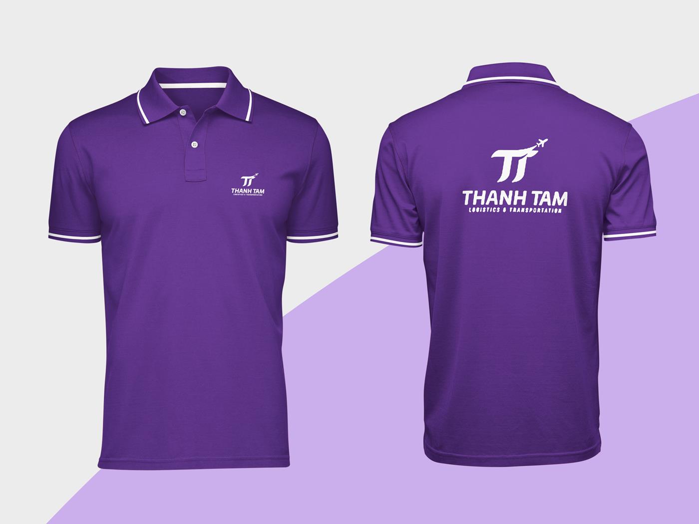 8+ Mẫu Hình Đồng Phục Áo Thun Màu Tím