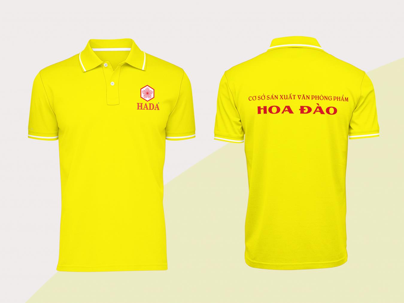 114+ Mẫu Hình Đồng Phục Áo Thun Màu Vàng