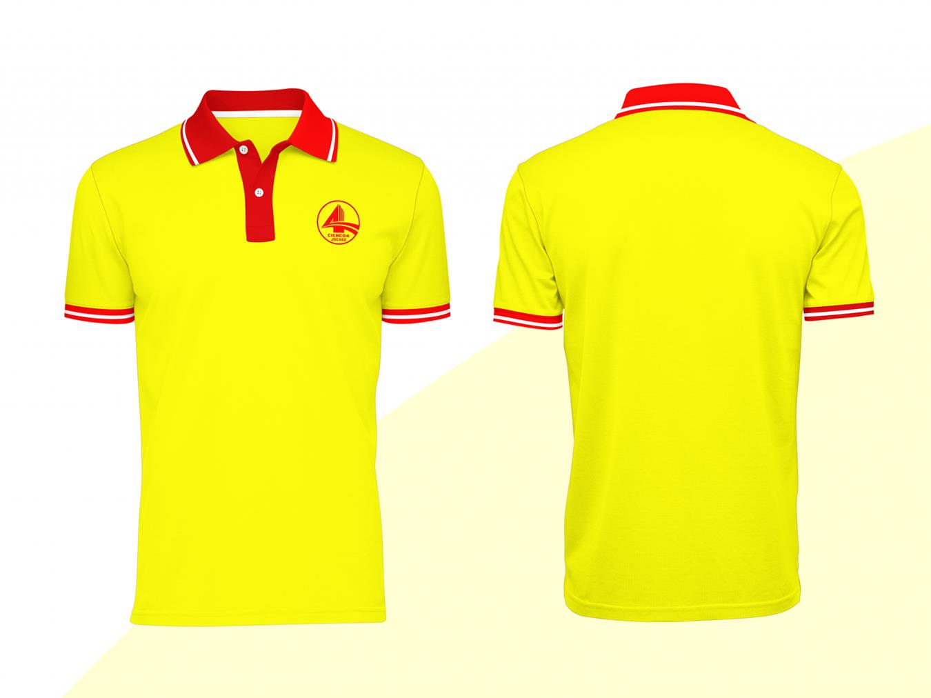 114+ Mẫu Hình Đồng Phục Áo Thun Màu Vàng