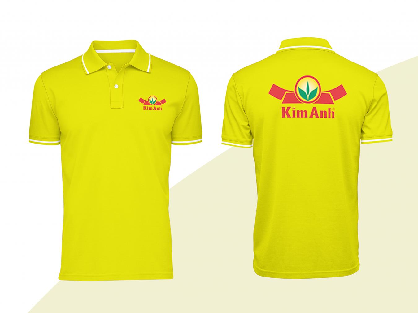 114+ Mẫu Hình Đồng Phục Áo Thun Màu Vàng