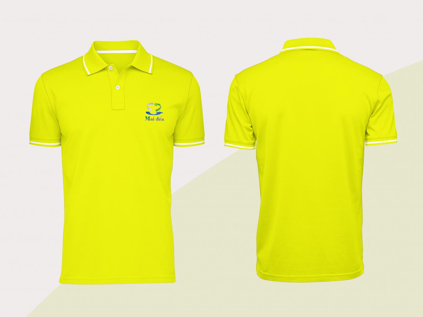 114+ Mẫu Hình Đồng Phục Áo Thun Màu Vàng