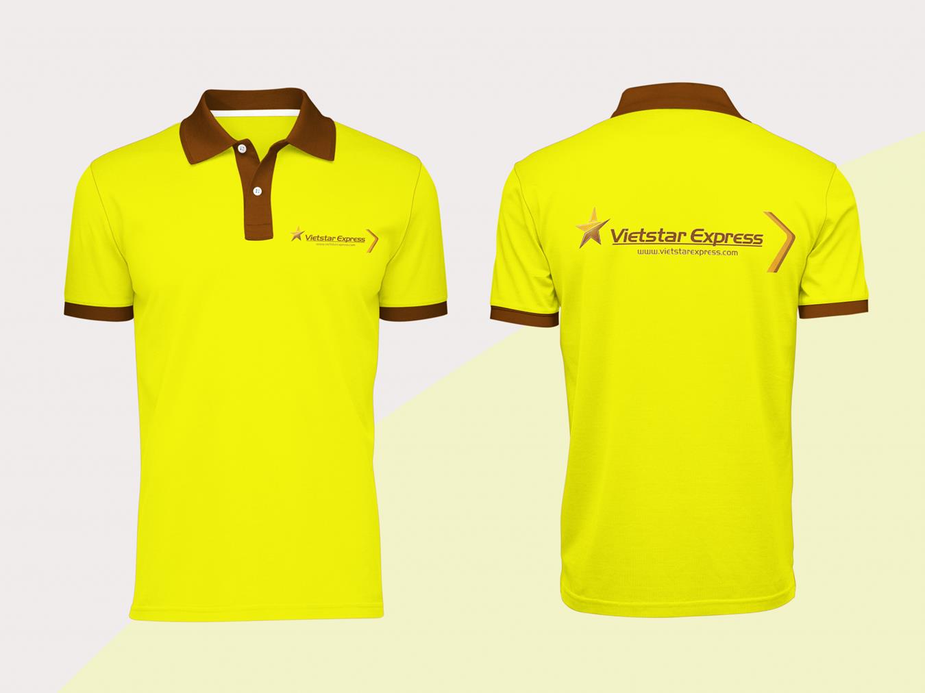 114+ Mẫu Hình Đồng Phục Áo Thun Màu Vàng
