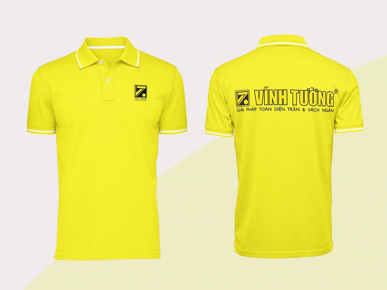 114+ Mẫu Hình Đồng Phục Áo Thun Màu Vàng