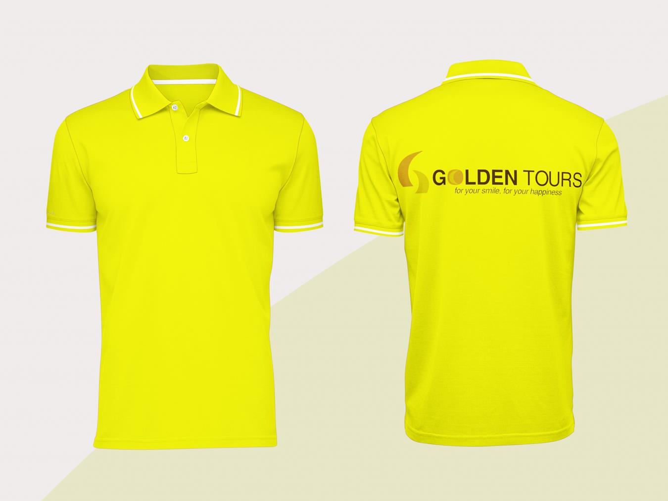 114+ Mẫu Hình Đồng Phục Áo Thun Màu Vàng