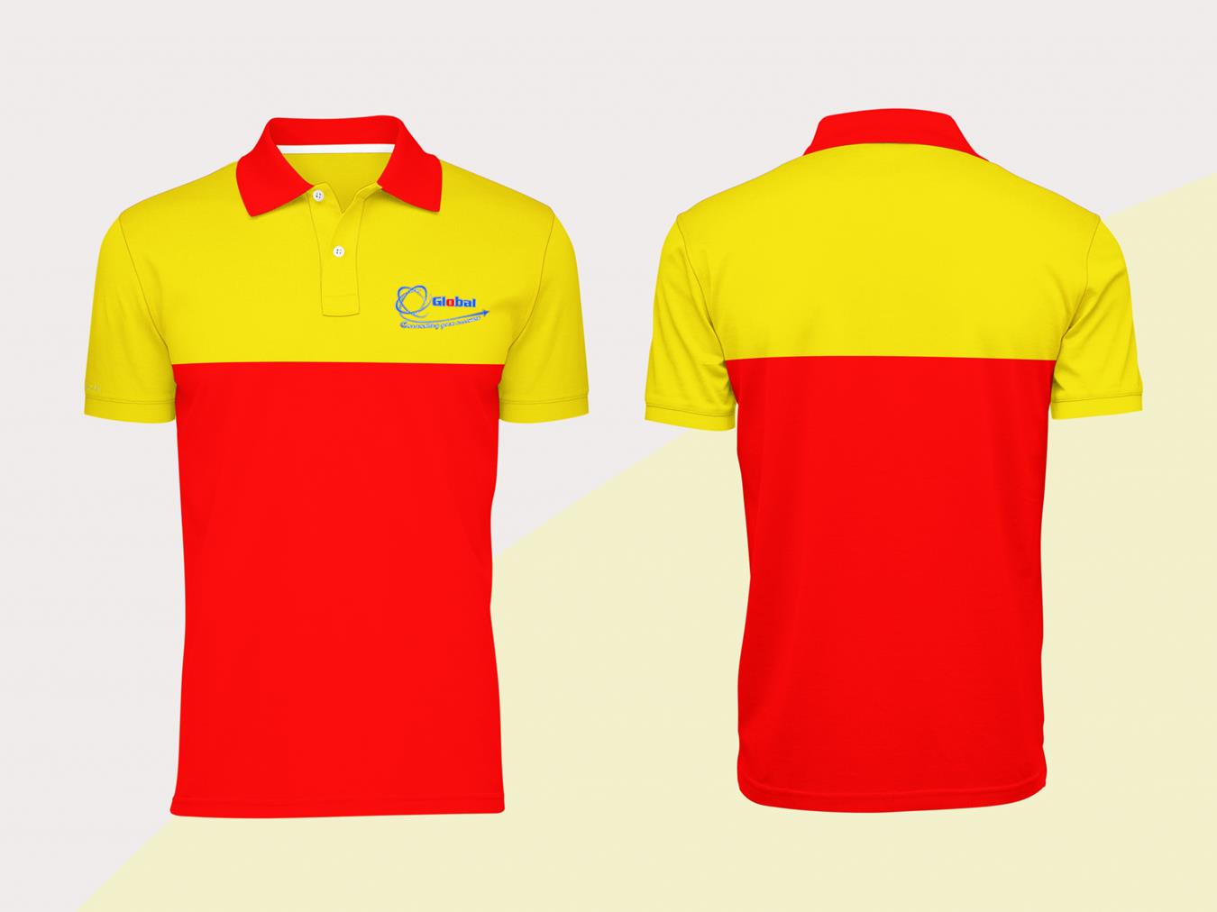 114+ Mẫu Hình Đồng Phục Áo Thun Màu Vàng