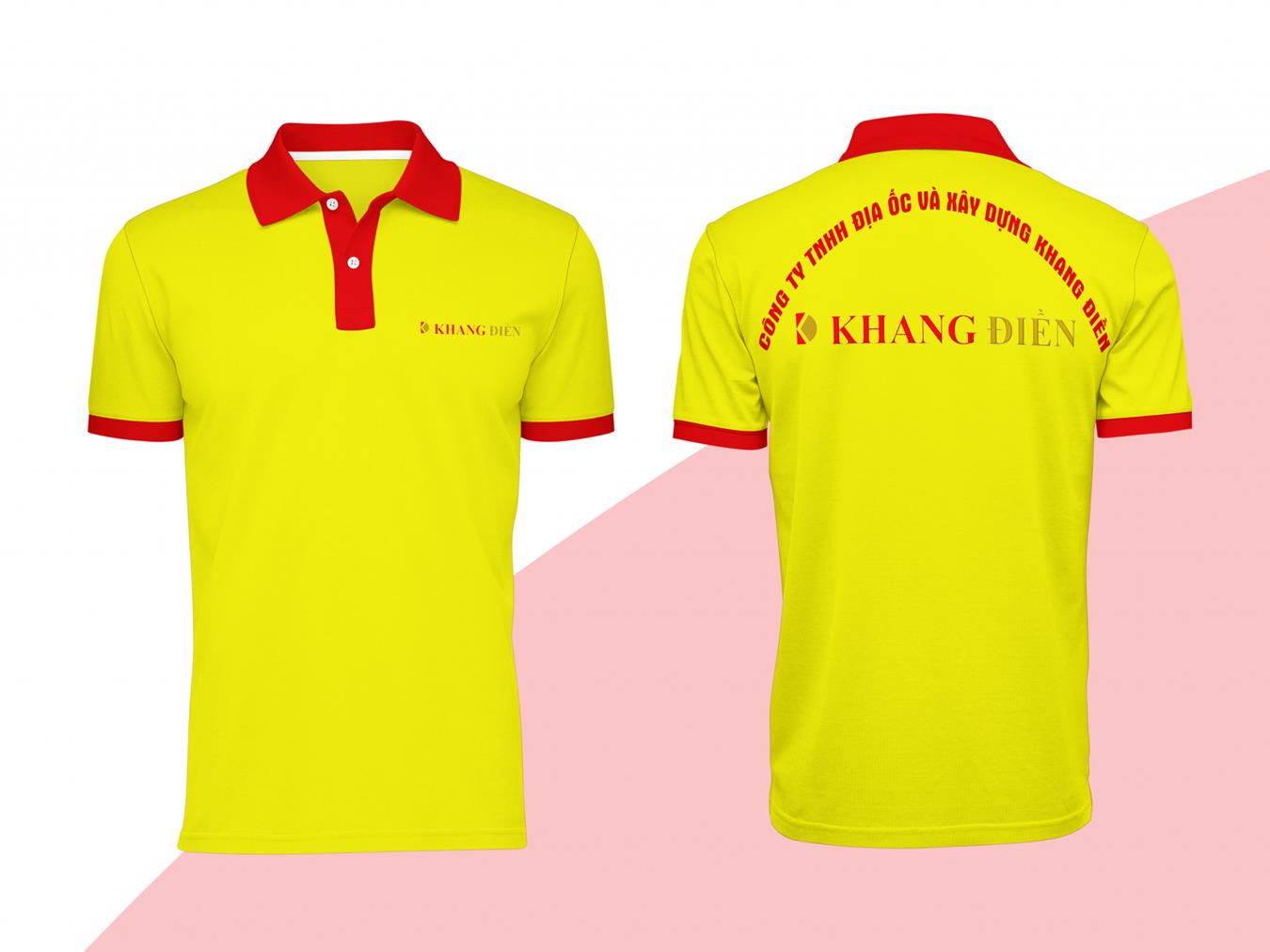 114+ Mẫu Hình Đồng Phục Áo Thun Màu Vàng