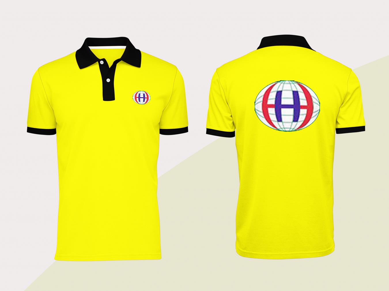 114+ Mẫu Hình Đồng Phục Áo Thun Màu Vàng