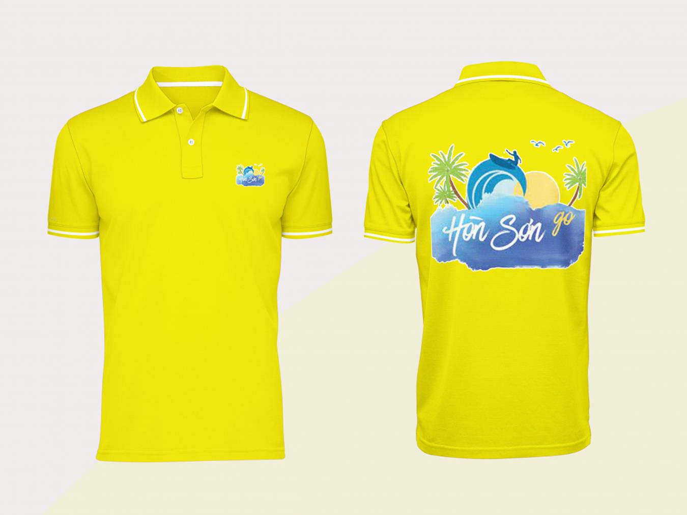 114+ Mẫu Hình Đồng Phục Áo Thun Màu Vàng