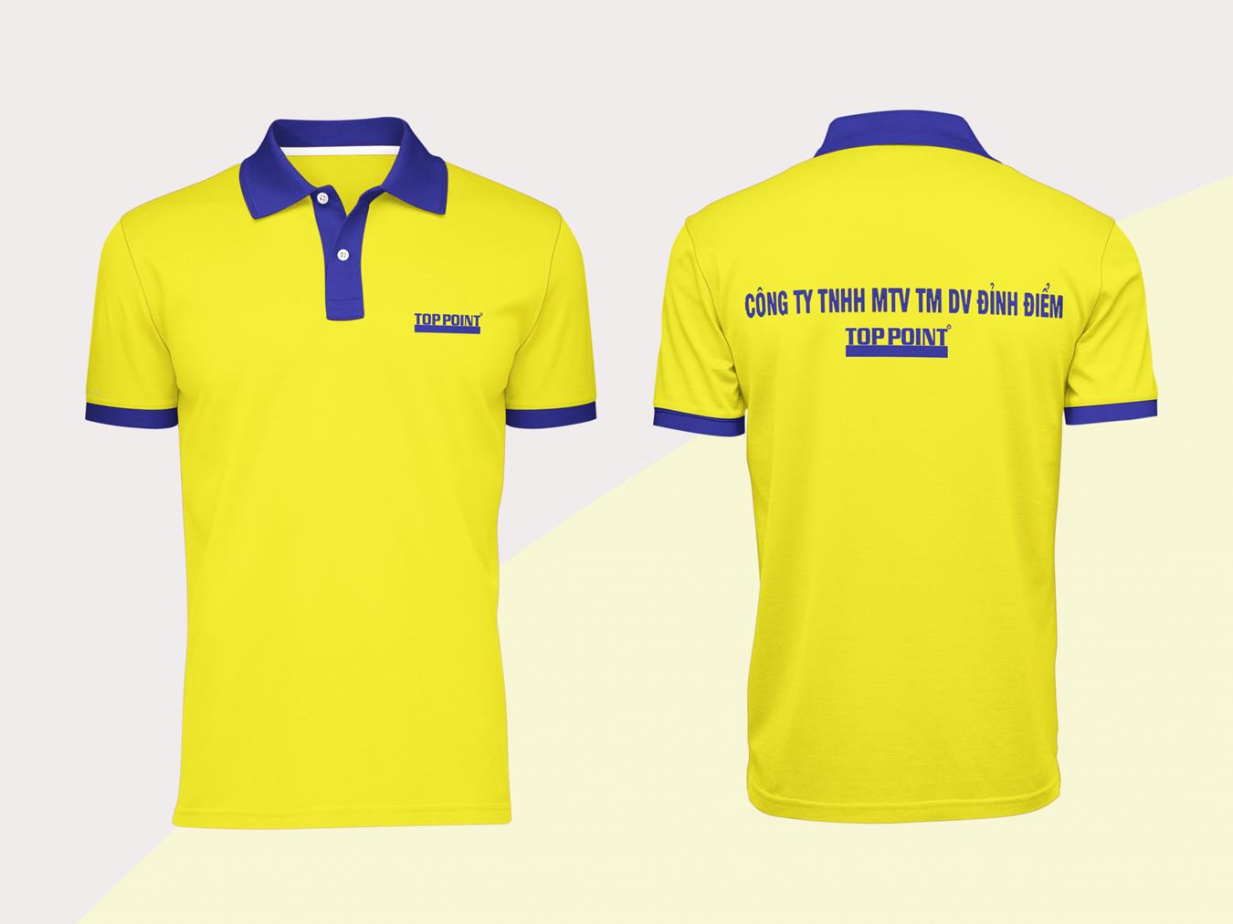 114+ Mẫu Hình Đồng Phục Áo Thun Màu Vàng