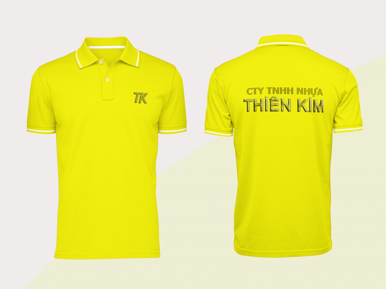 114+ Mẫu Hình Đồng Phục Áo Thun Màu Vàng