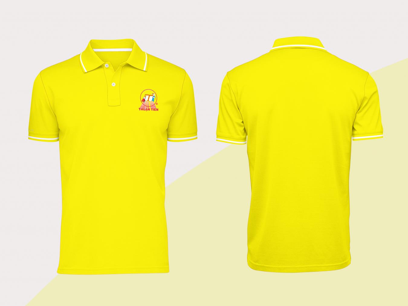 114+ Mẫu Hình Đồng Phục Áo Thun Màu Vàng