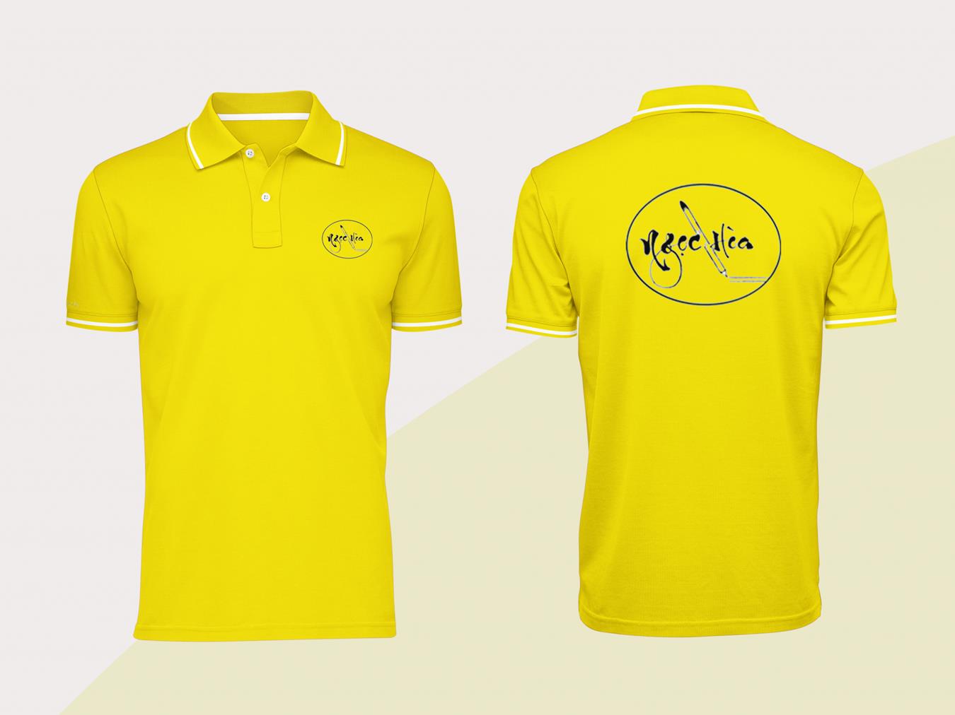 114+ Mẫu Hình Đồng Phục Áo Thun Màu Vàng