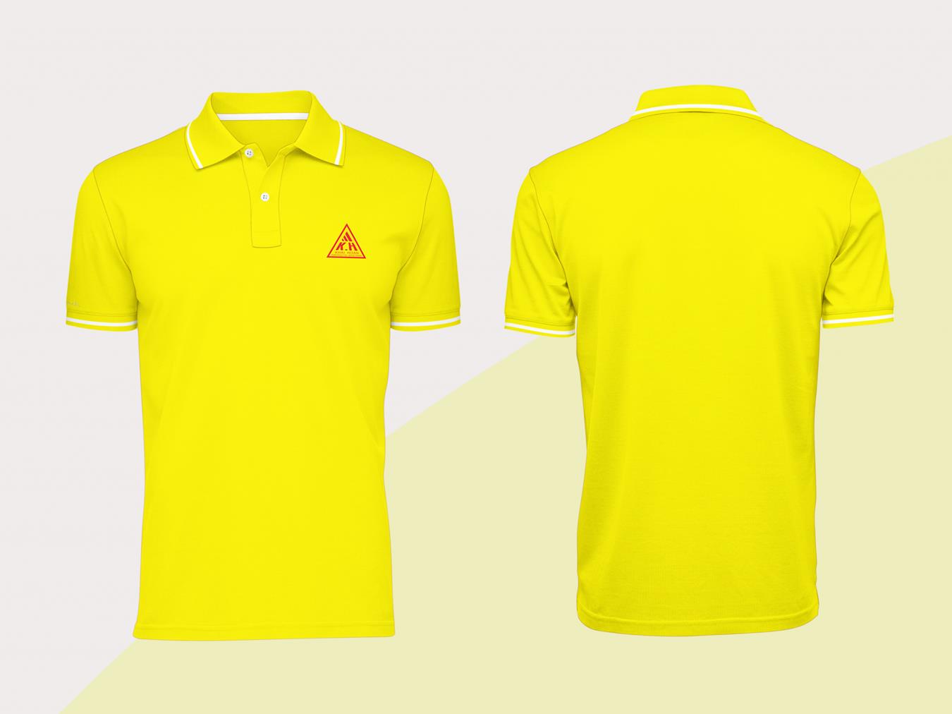 114+ Mẫu Hình Đồng Phục Áo Thun Màu Vàng