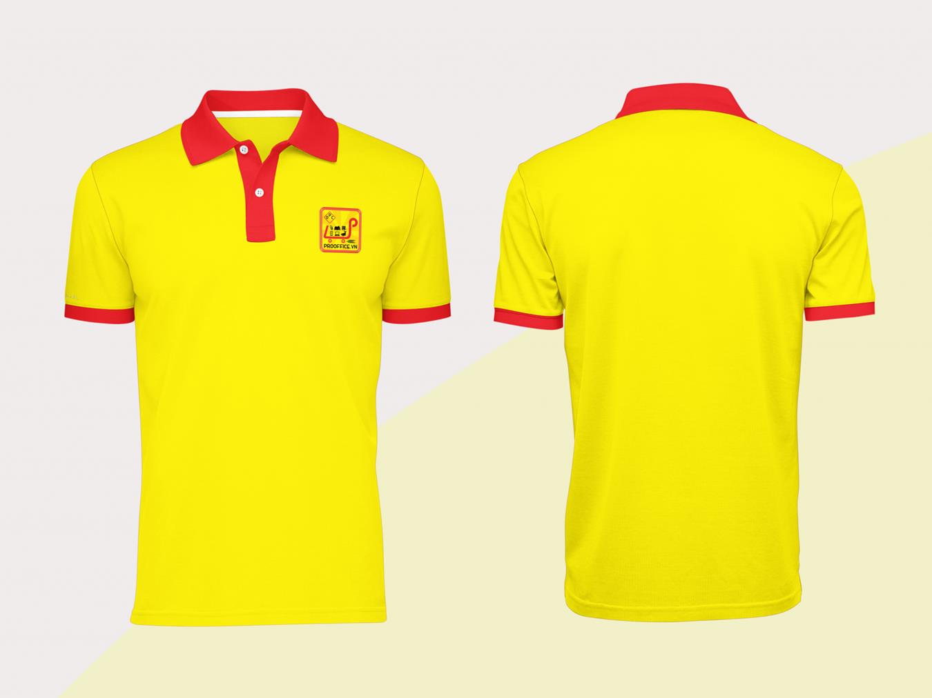 114+ Mẫu Hình Đồng Phục Áo Thun Màu Vàng
