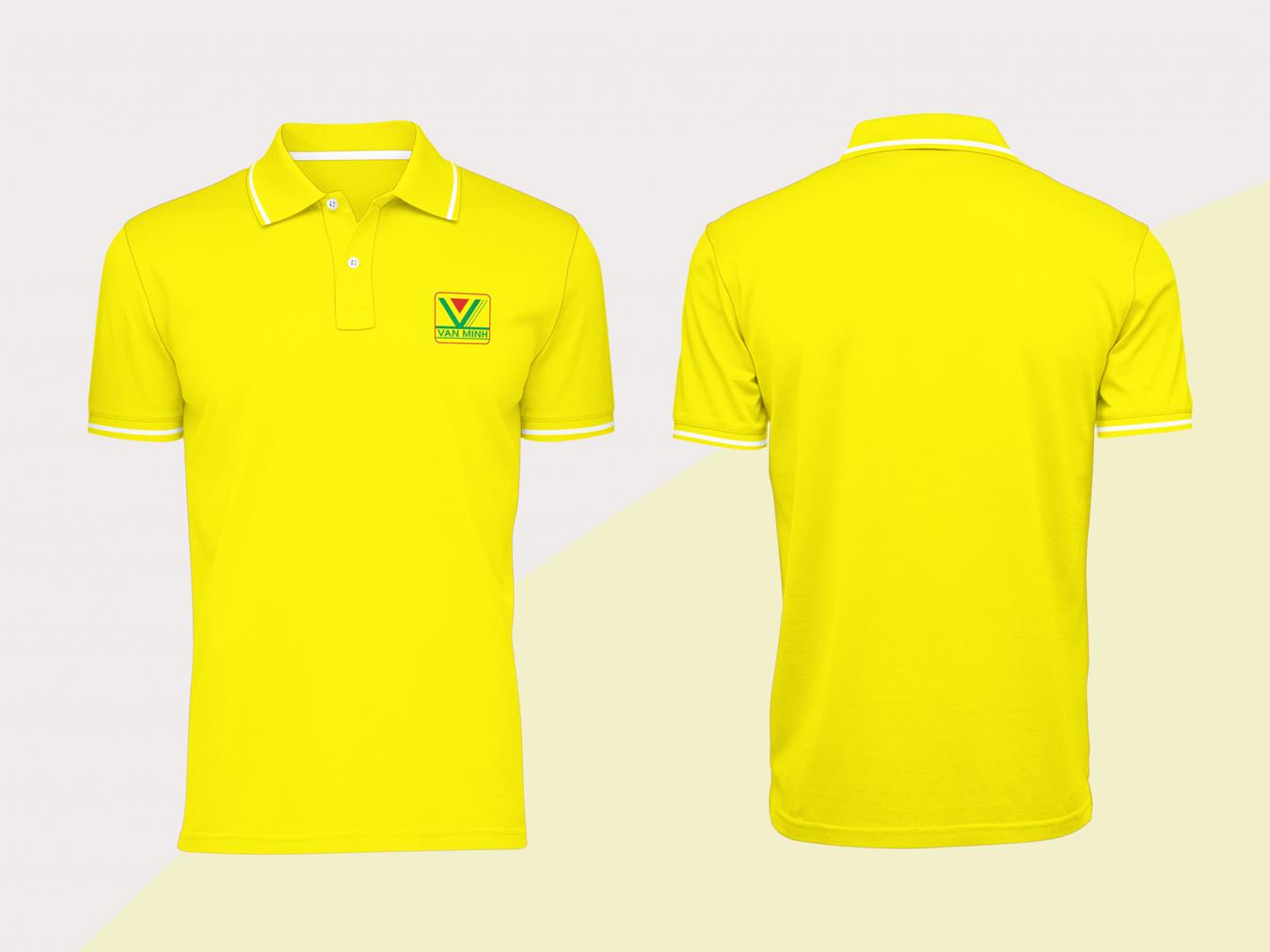 114+ Mẫu Hình Đồng Phục Áo Thun Màu Vàng