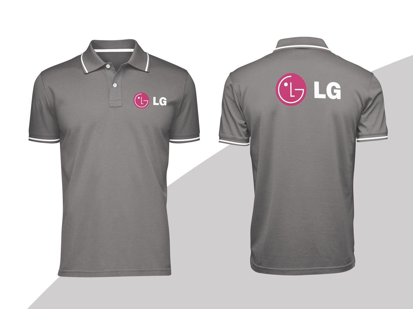 5+ Mẫu Hình Đồng Phục Áo Thun Màu Xám