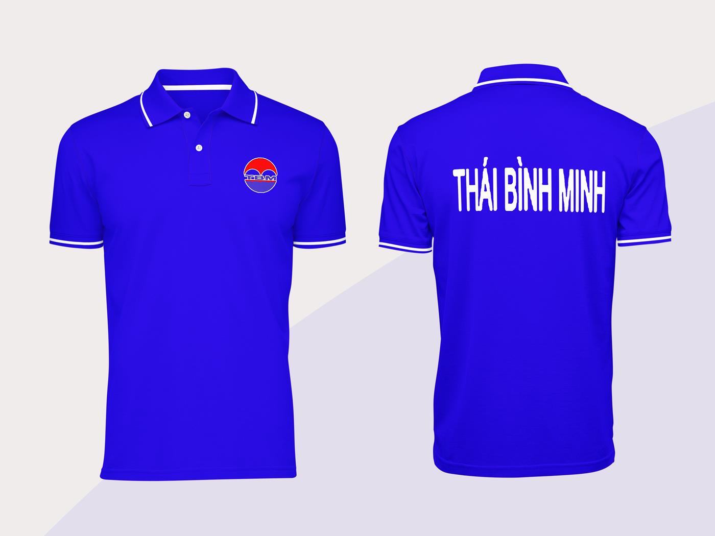 39+ Mẫu Hình Đồng Phục Áo Thun Xanh Dương