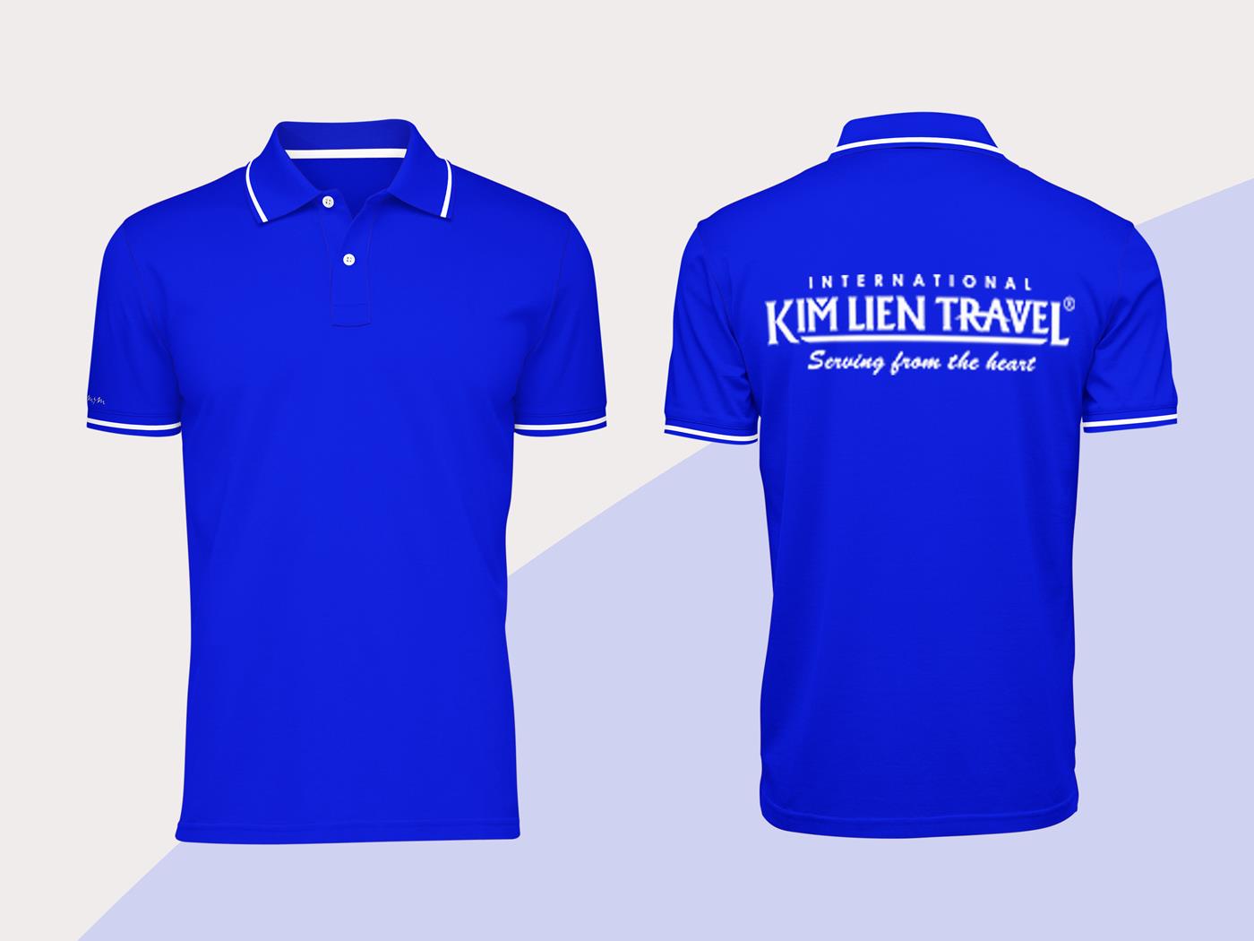 39+ Mẫu Hình Đồng Phục Áo Thun Xanh Dương