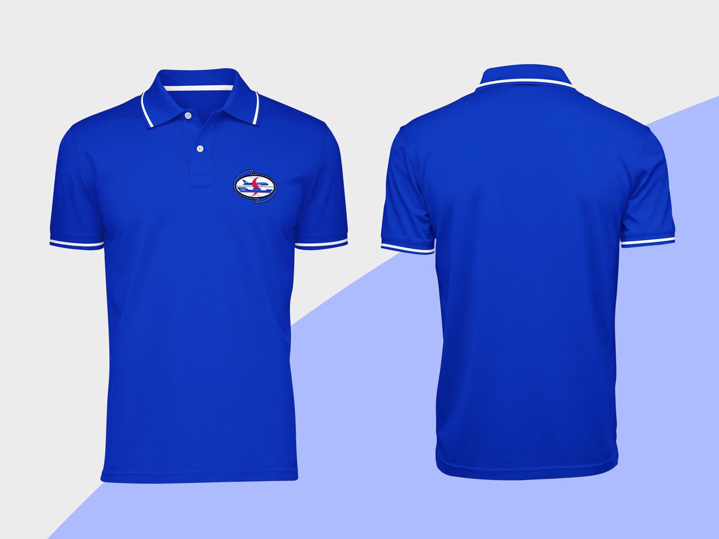 39+ Mẫu Hình Đồng Phục Áo Thun Xanh Dương