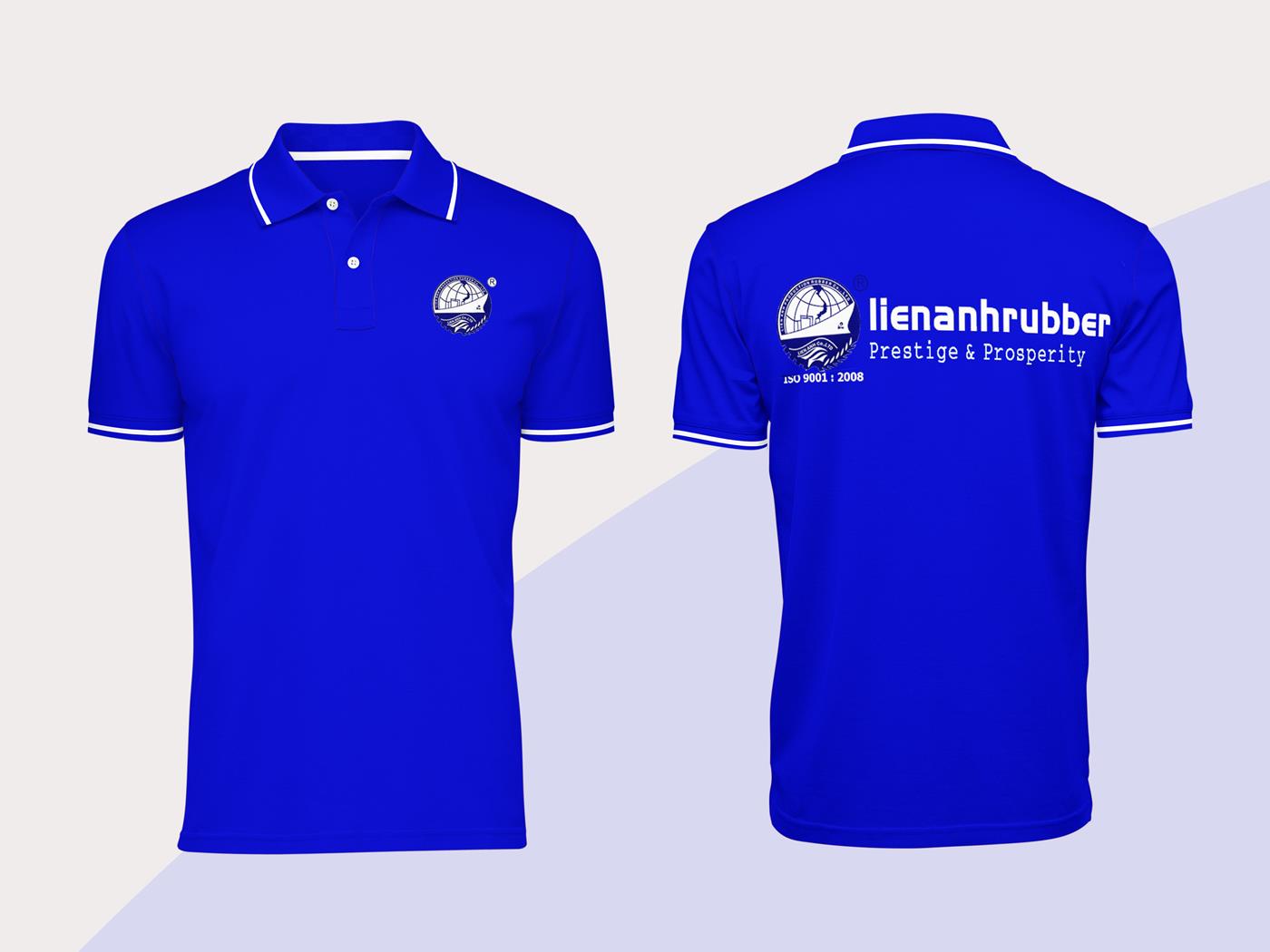 39+ Mẫu Hình Đồng Phục Áo Thun Xanh Dương