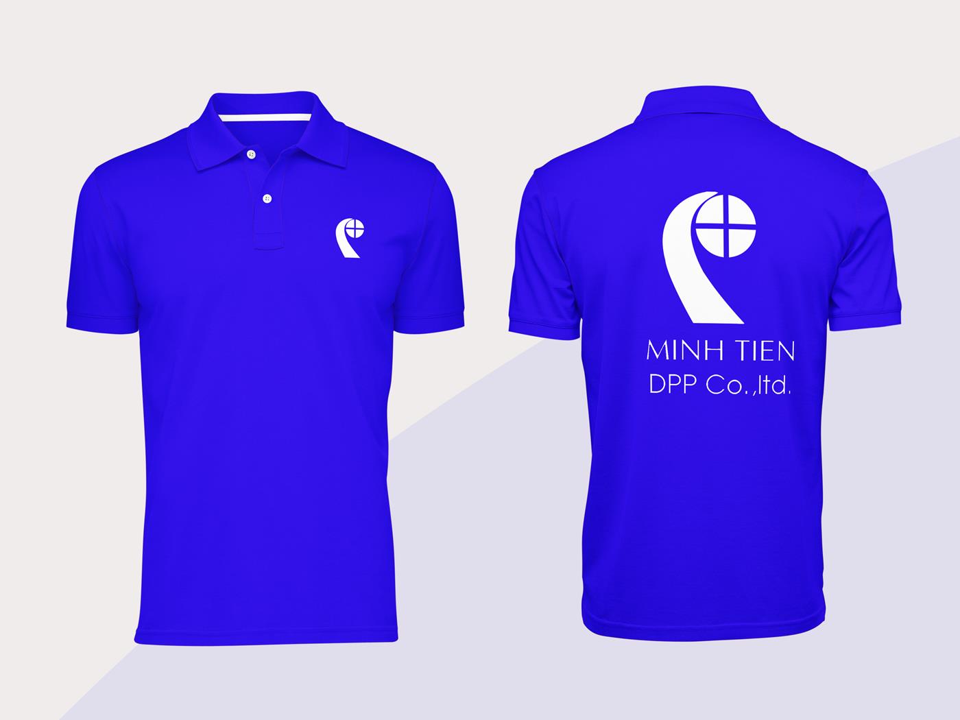 39+ Mẫu Hình Đồng Phục Áo Thun Xanh Dương