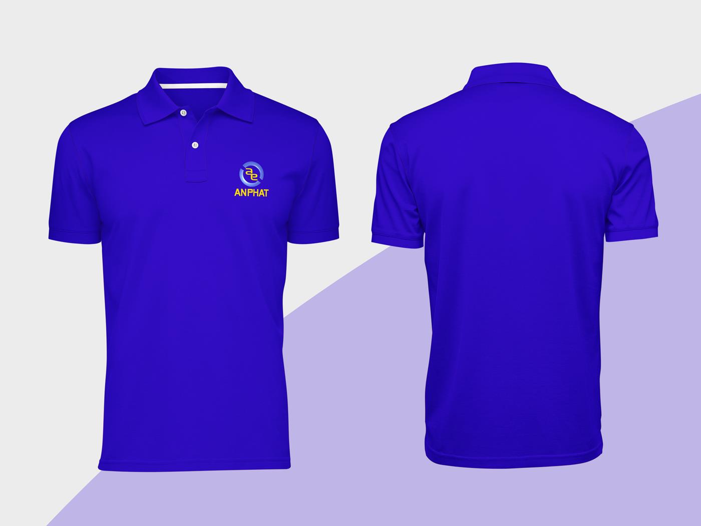 39+ Mẫu Hình Đồng Phục Áo Thun Xanh Dương