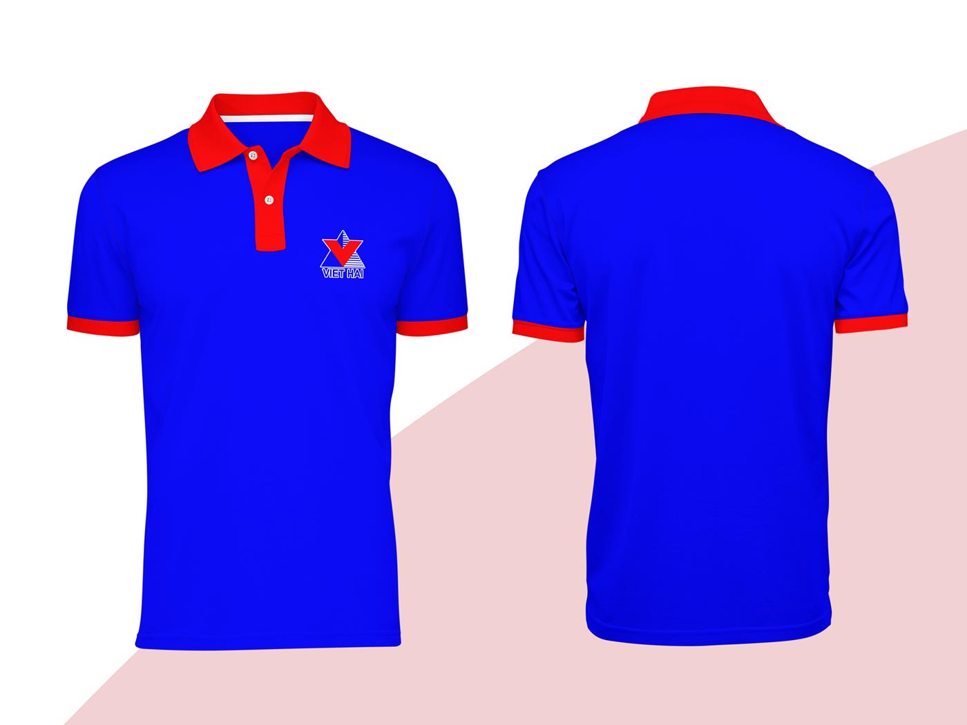 39+ Mẫu Hình Đồng Phục Áo Thun Xanh Dương