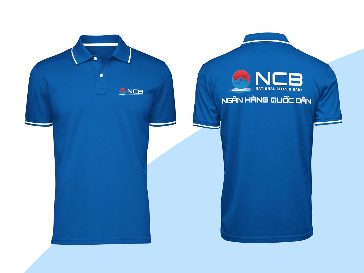 39+ Mẫu Hình Đồng Phục Áo Thun Xanh Dương