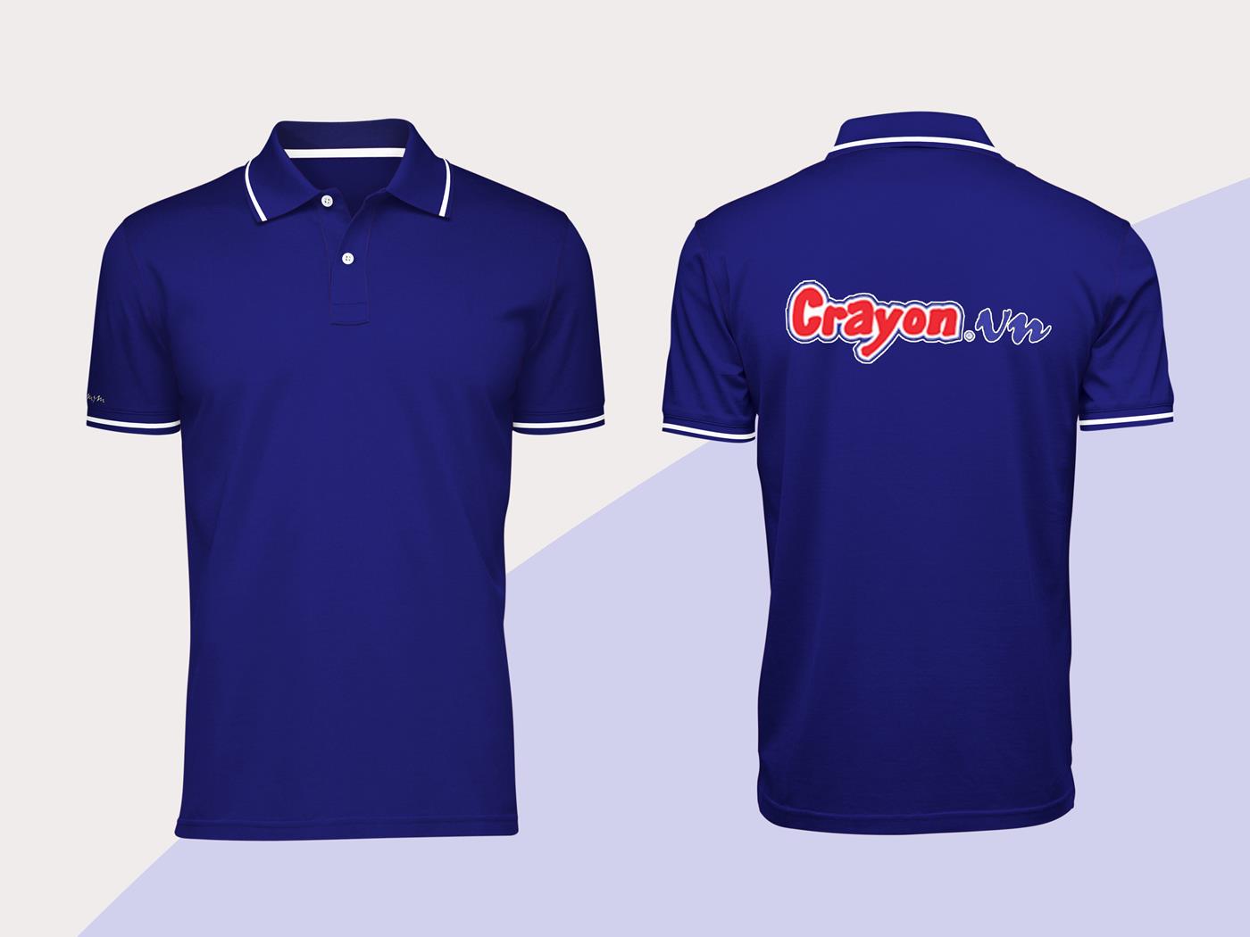 34+ Mẫu Hình Đồng Phục Áo Thun Tím Than