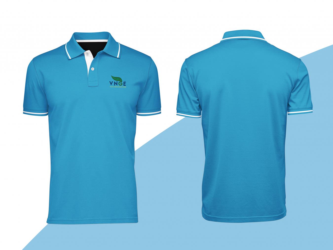 89+ Mẫu Hình Đồng Phục Áo Thun Màu Xanh Biển