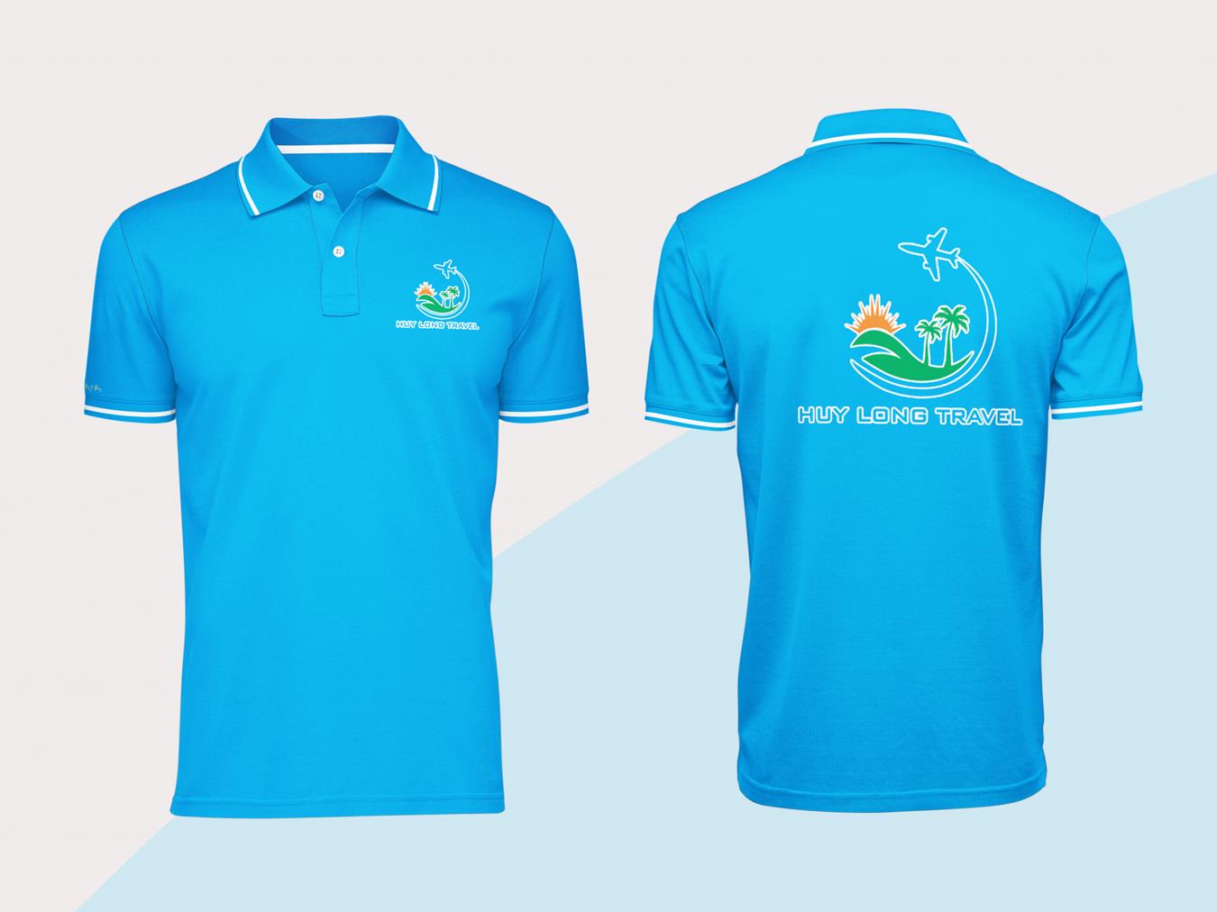 89+ Mẫu Hình Đồng Phục Áo Thun Màu Xanh Biển