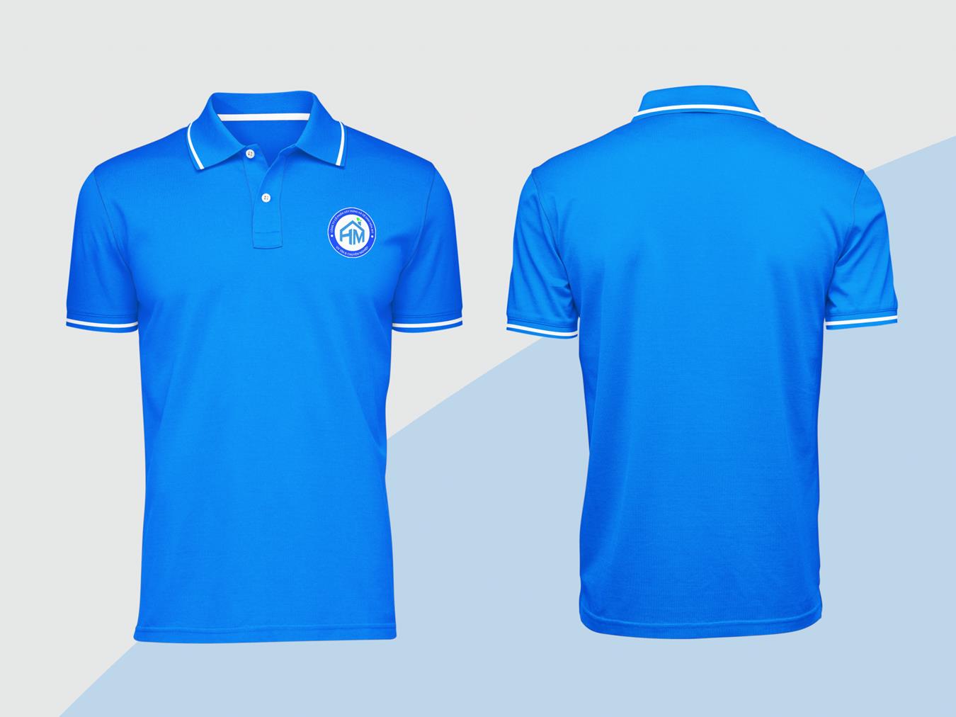 89+ Mẫu Hình Đồng Phục Áo Thun Màu Xanh Biển