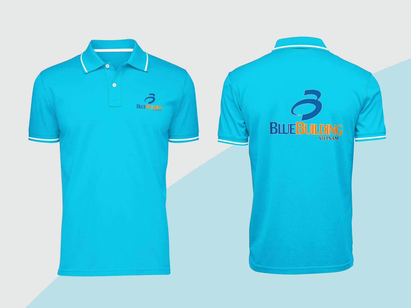 89+ Mẫu Hình Đồng Phục Áo Thun Màu Xanh Biển