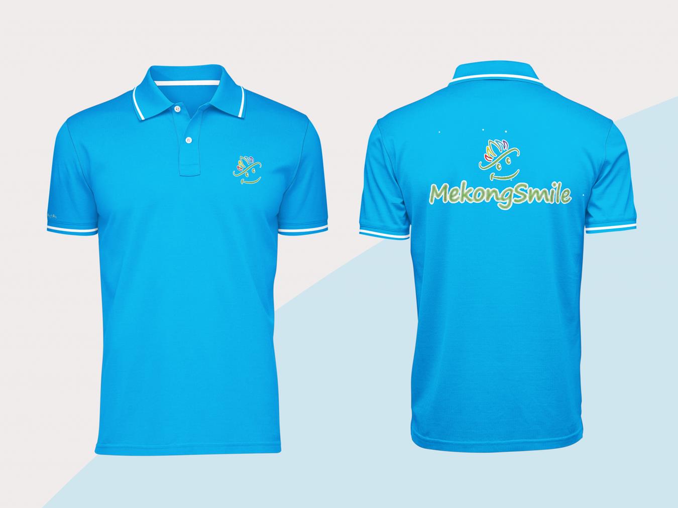 89+ Mẫu Hình Đồng Phục Áo Thun Màu Xanh Biển