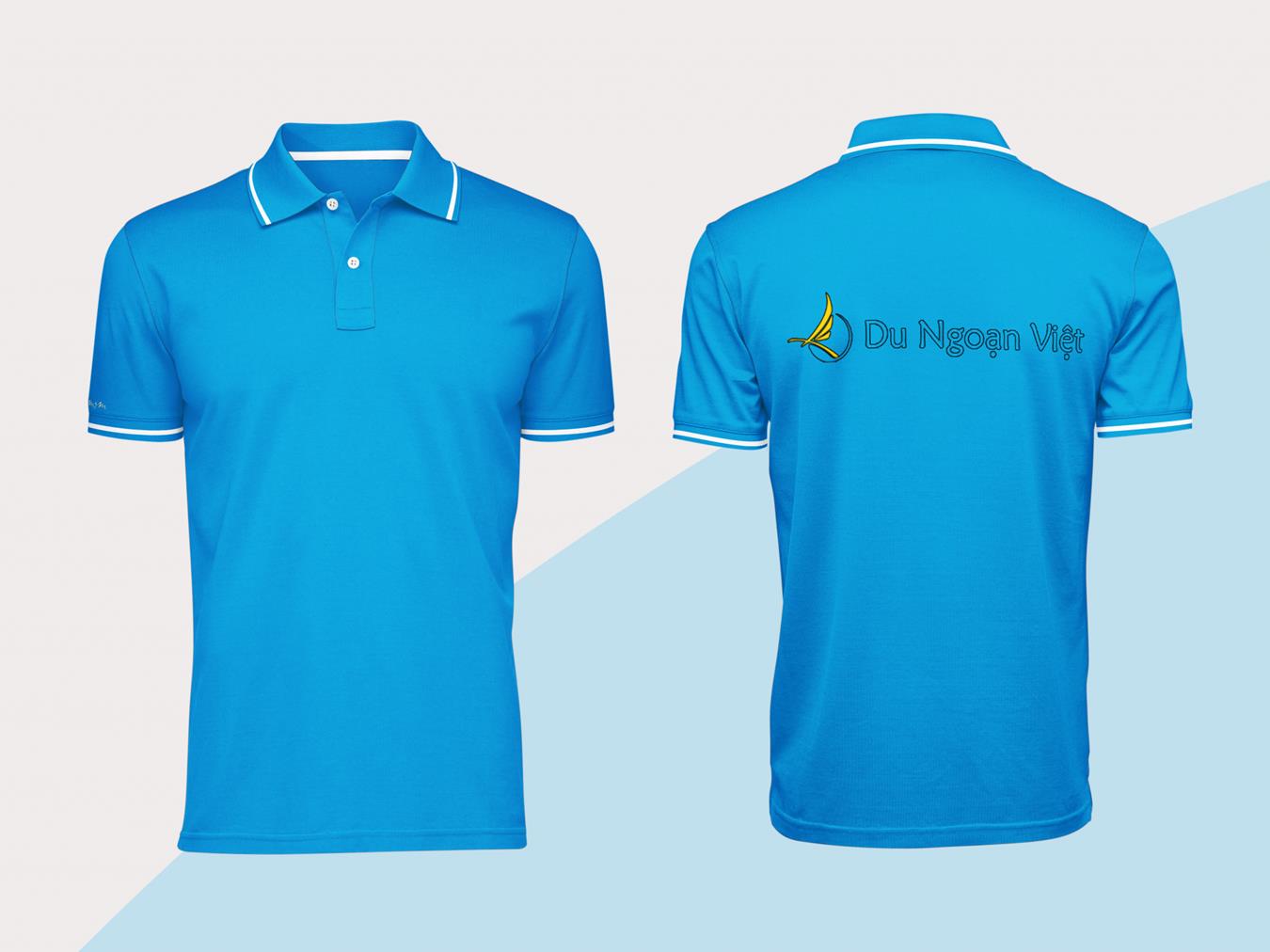 89+ Mẫu Hình Đồng Phục Áo Thun Màu Xanh Biển